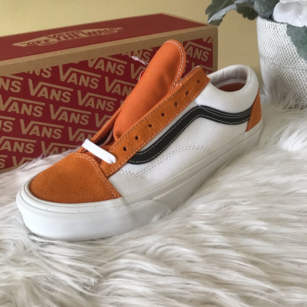 VANS STYLE 36 RETRO SPORT APRICOT BUFF/TRUE WHITE - Picture 2 of 10
